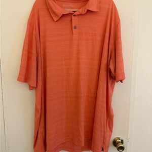 Reebok Men's Vibrant Coral Polo